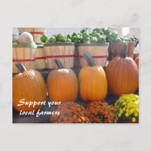 Carte Postale Agriculteurs locaux