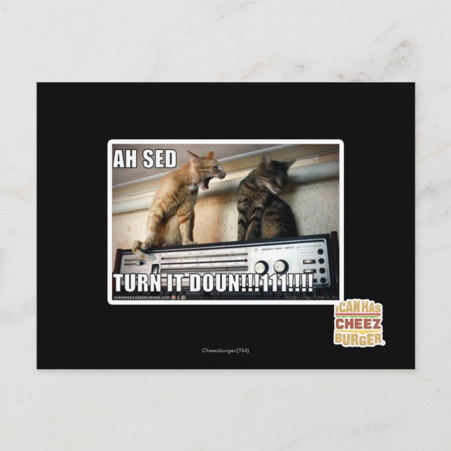 Carte Postale Ah Sed Baisse-le ! ! (Devant)