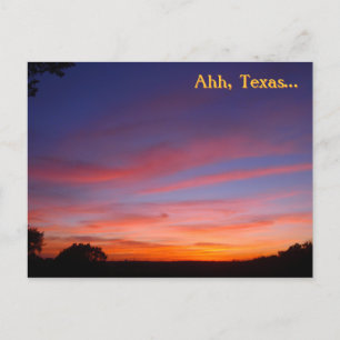 Carte Postale Ahh, Texas...