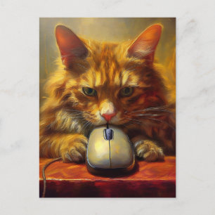 Carte Postale AI Cat