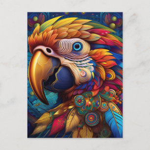 Carte Postale AI Parrot