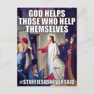Carte postale Aide Dieu (SJNS)