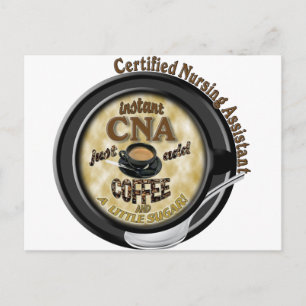 CARTE POSTALE AIDE INSTANTANÉE EN INFIRMIÈRE CERTIFIÉE DE L'AIIC