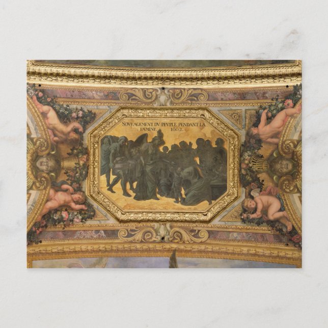 Carte Postale Aider le peuple pendant la famine (Devant)