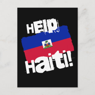 Carte Postale Aidez Haïti !