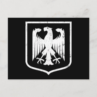 Carte Postale Aigle allemand - Armoiries de Deutschland