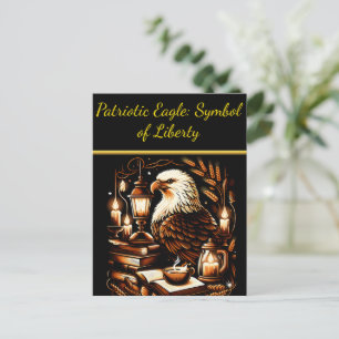 Carte Postale Aigle de la liberté et de la connaissance