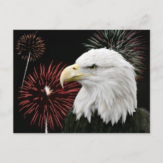 Carte Postale Aigle du jour de l'indépendance
