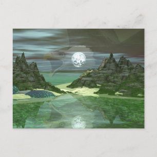 Carte Postale Aigle du monde vert