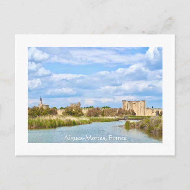 Carte Postale Aigues-Mortes, Ville fortifiée, Provence, France (Devant)