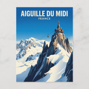 Carte Postale Aiguille du Midi France