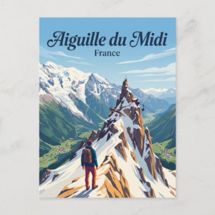 Carte Postale Aiguille du Midi France