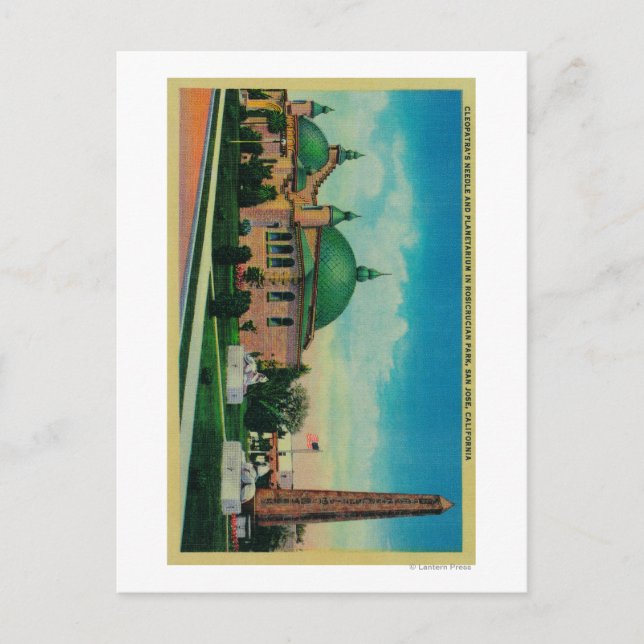 Carte Postale Aiguille et Planétarium de Cléopâtre dans (Devant)