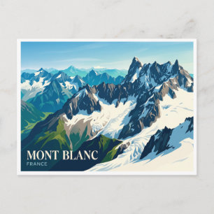 Carte Postale Aiguille Verte Chamonix France