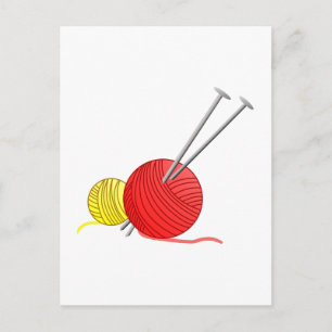 Carte Postale Aiguilles et fils