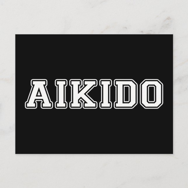 Carte Postale Aikido (Devant)