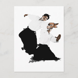 Carte Postale Aikido suwari