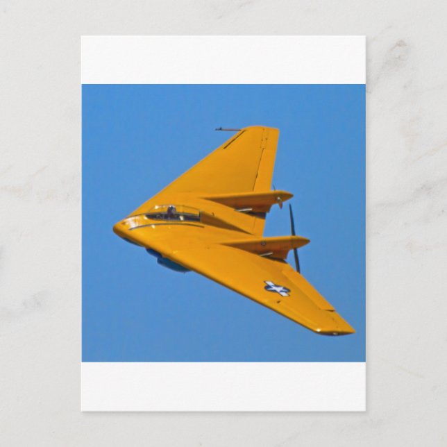 Carte Postale Aile de vol Northrop N9MB (Devant)