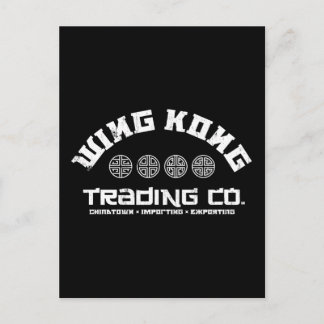 Carte Postale aile kong trading co. gros problème en petite chin