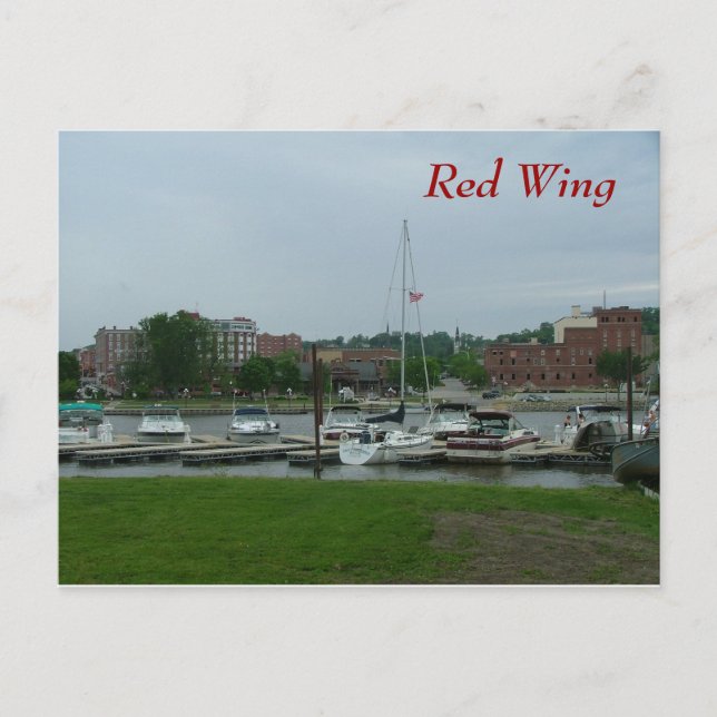 Carte Postale aile rouge (Devant)