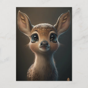 Carte Postale Aimable Fawn