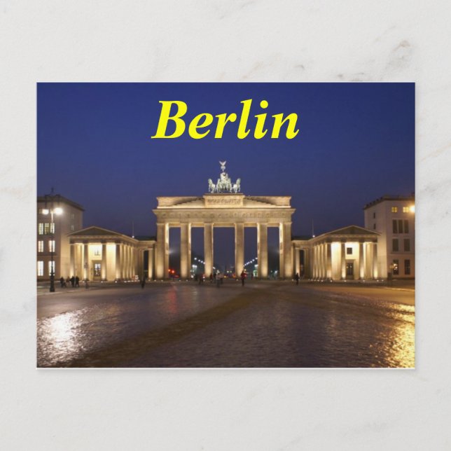 Carte Postale Aimant de Berlin (Devant)
