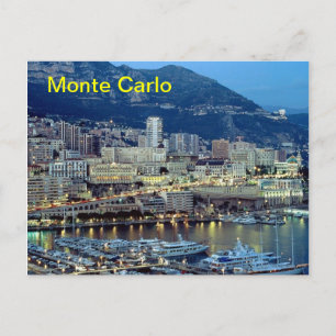 Carte Postale aimant Monte Carlo