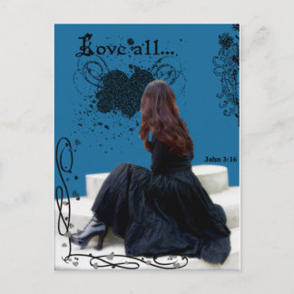 Carte Postale Aimé le monde