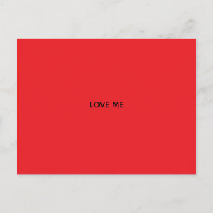 CARTE POSTALE AIME MOI