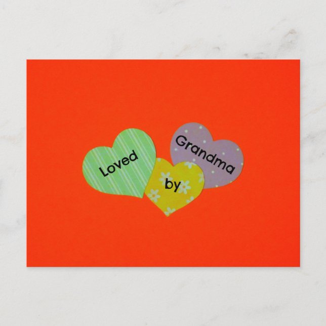 Carte Postale Aimé par grand-mère (Devant)