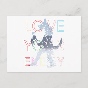 Carte Postale Aime ton Ennemi