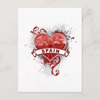 Carte Postale Aimer Espagne