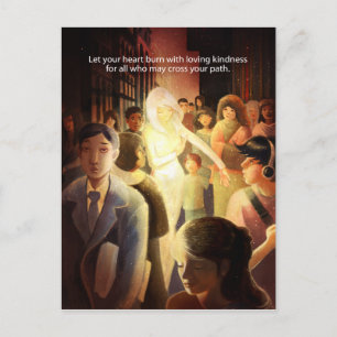 Carte Postale Aimer la gentillesse