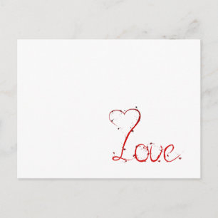 Carte Postale Aimer les cadeaux