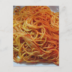 Carte Postale Aimer Spaghetti