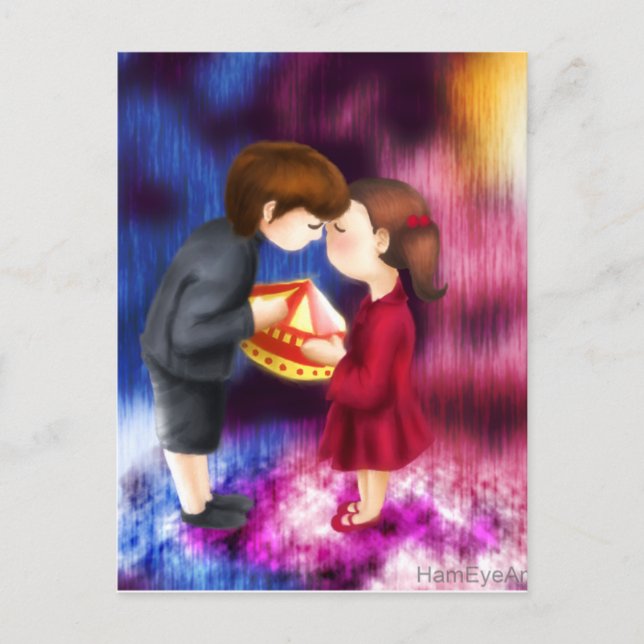 Carte Postale Aimez-moi si vous osez (Devant)