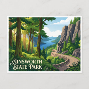 Carte Postale Ainsworth State Park Cascade Locks Oregon