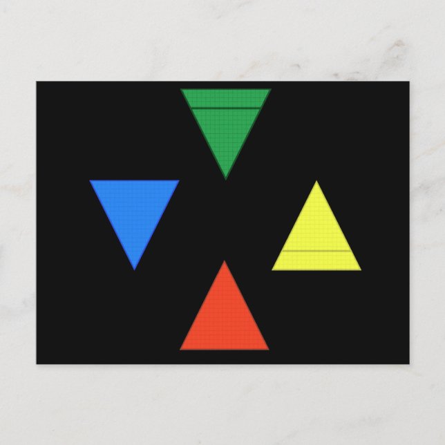 Carte Postale Air Fire Water Earth (Devant)