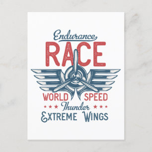 Carte Postale Air Race Airshow Vintage Aviation