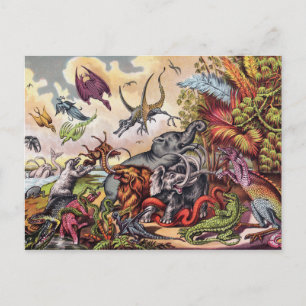 Carte Postale Aire de jeu préhistorique