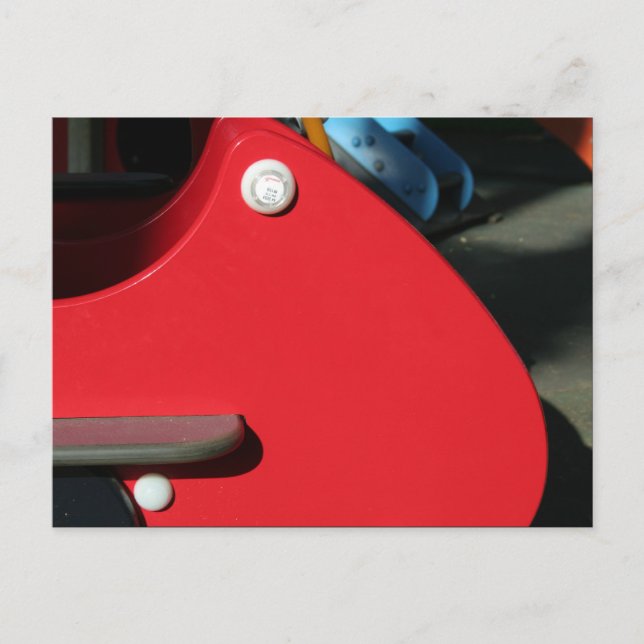 Carte Postale Aire de jeux pour enfants 5 Réserve aux Enfants (Devant)