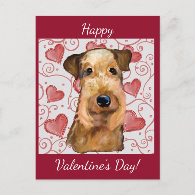 Carte Postale Airedale Terrier (Devant)
