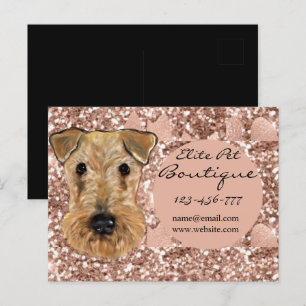 Carte Postale Airedale Terrier 