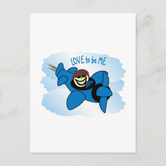 Carte Postale AIRPLANE - AIME ÊTRE MOI.png