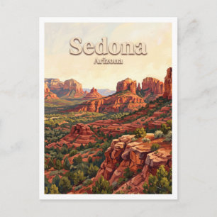 Carte Postale Airport Mesa Sedona Arizona