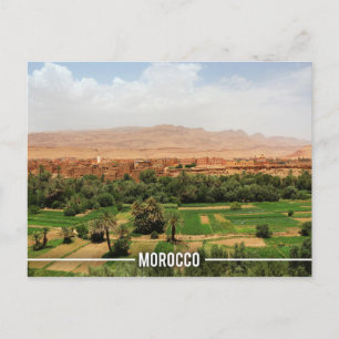 Carte Postale Ait BenHaddou Kasbah, Maroc