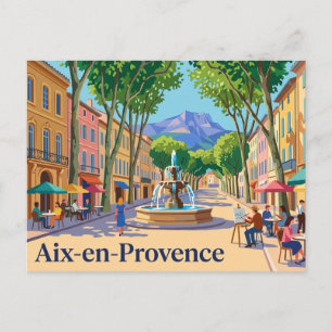 Carte Postale Aix-en-Provence France