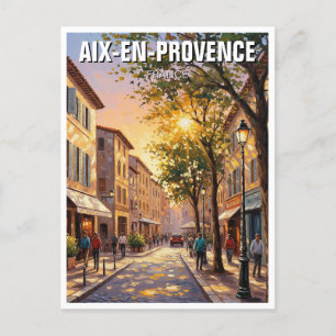 Carte Postale Aix-en-Provence France Travel