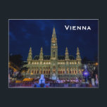 Carte postale ajoutée au tourisme vintage de Vienn<br><div class="desc">C'est une belle vue artistique du bâtiment architectural de Vienne en Autriche. C'est la meilleure publicité pour voyager à Vienne en Autriche.</div>