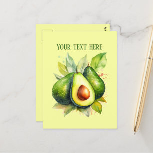 Carte Postale Ajouter un message à l'avocat mignon